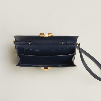  Hermes Charniere To Go Pouch Bleu Nuit