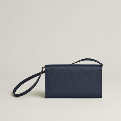 Hermes Charniere To Go Pouch Bleu Nuit