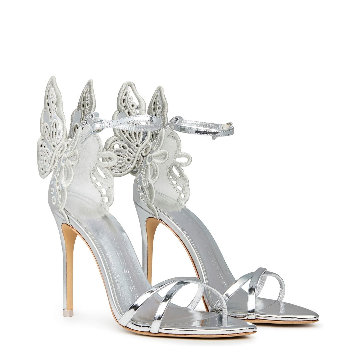  Chiara Sandal Silver Mirror