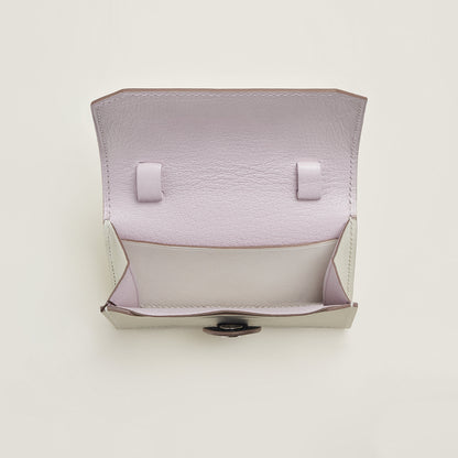  Hermes Chien Card Holder Mushroom