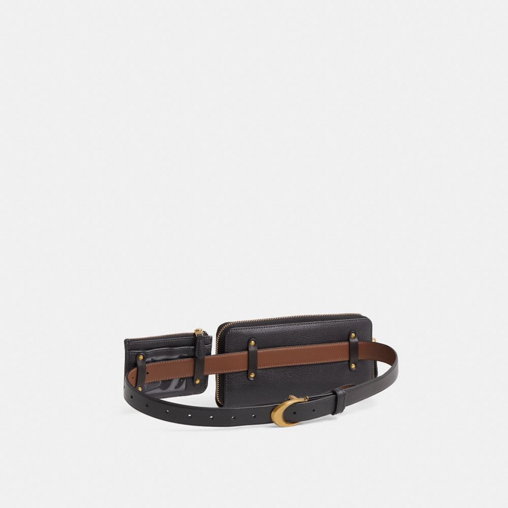 Coach Custom Belt Bag Creation Brass/Black
