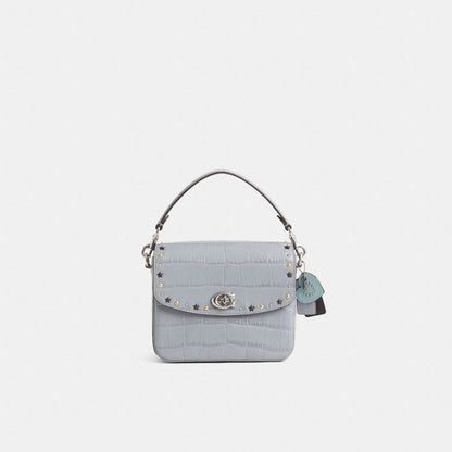 Coach Custom Cassie Crossbody Bag 19 Silver/Grey Blue