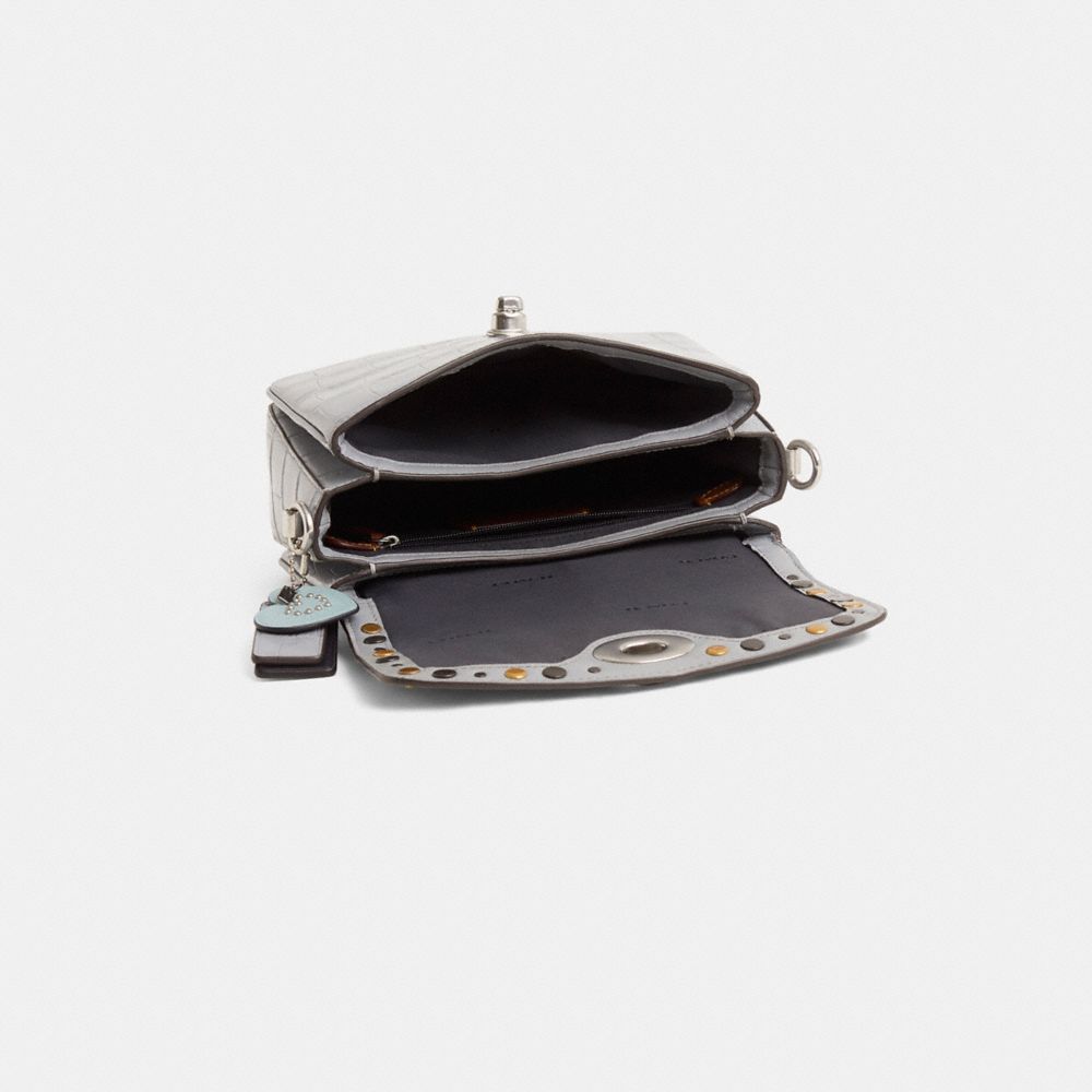 Coach Custom Cassie Crossbody Bag 19 Silver/Grey Blue