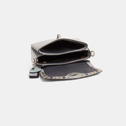 Coach Custom Cassie Crossbody Bag 19 Silver/Grey Blue