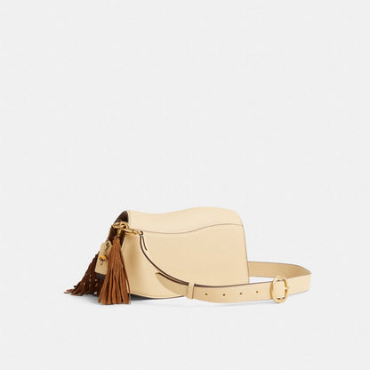 Coach Custom Twisted Tabby Shoulder Bag Brass/Moonlight