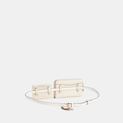 Coach Custom Belt Bag Creation Brass/Chalk