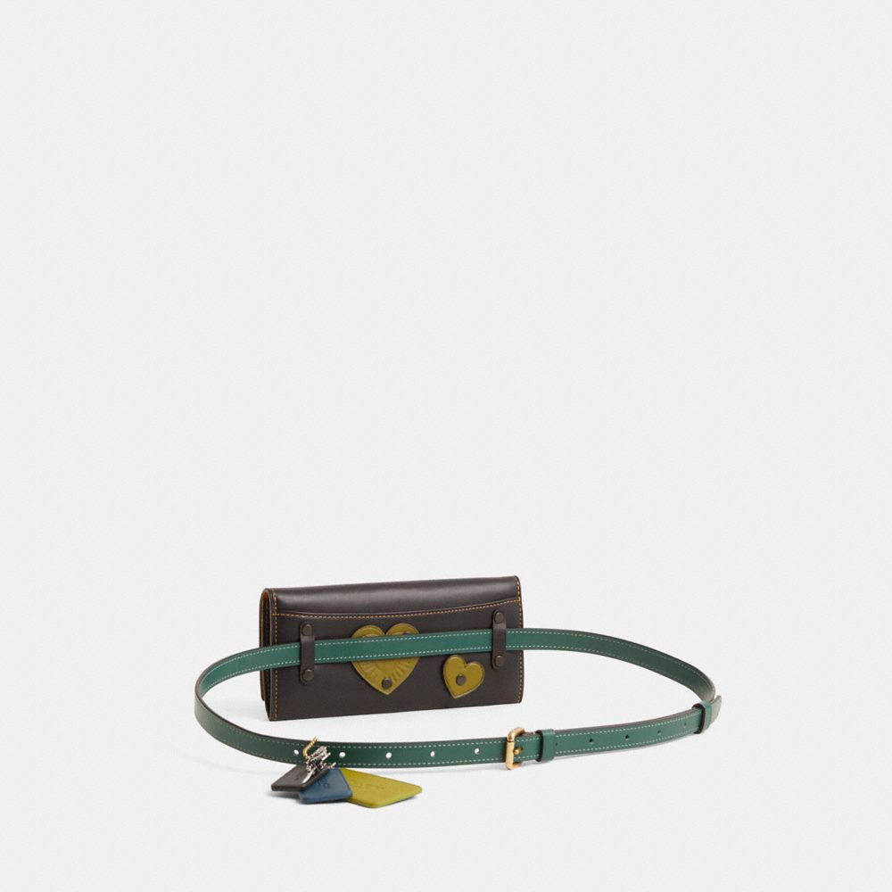 Coach Custom Belt Bag Creation Pewter/Black