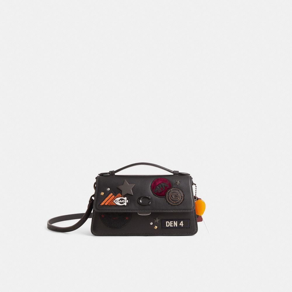 Coach Custom Juno Bag Matte Black/Black