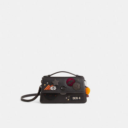 Coach Custom Juno Bag Matte Black/Black