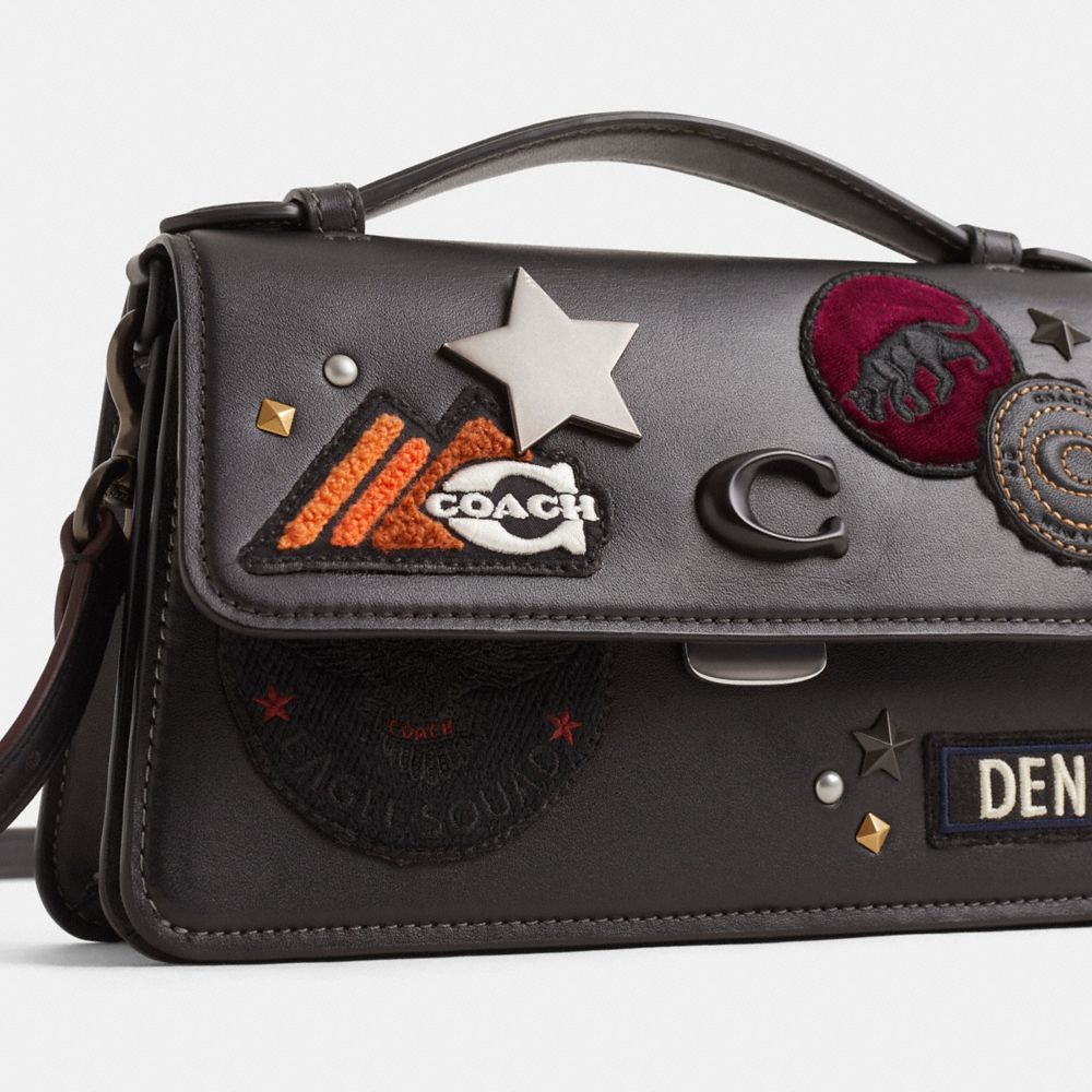 Coach Custom Juno Bag Matte Black/Black