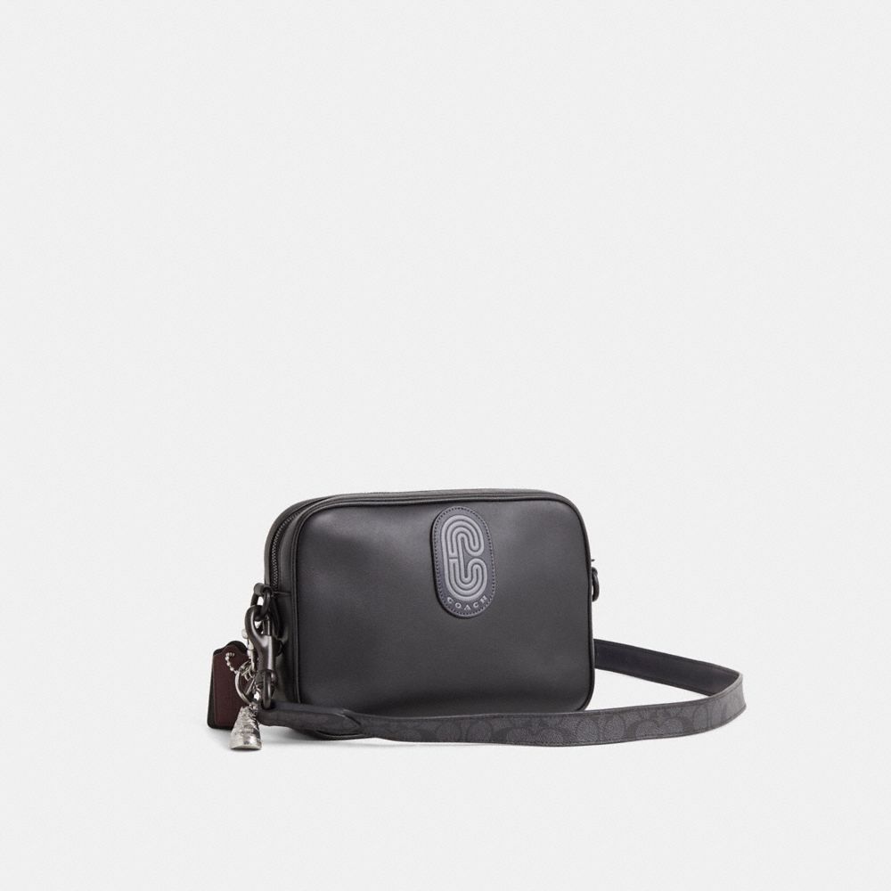 Coach Custom Charter Flap Crossbody Bag 24 Black