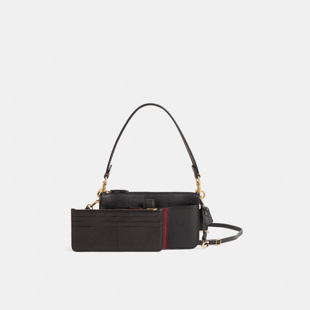 Coach Custom Noa Pop-Up Messenger Brass/Black