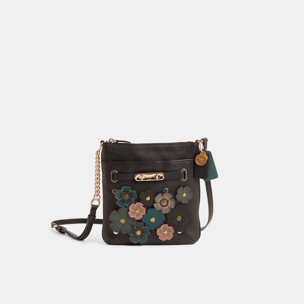 Coach Custom Coach Swagger Swingpack Light Gold/Black