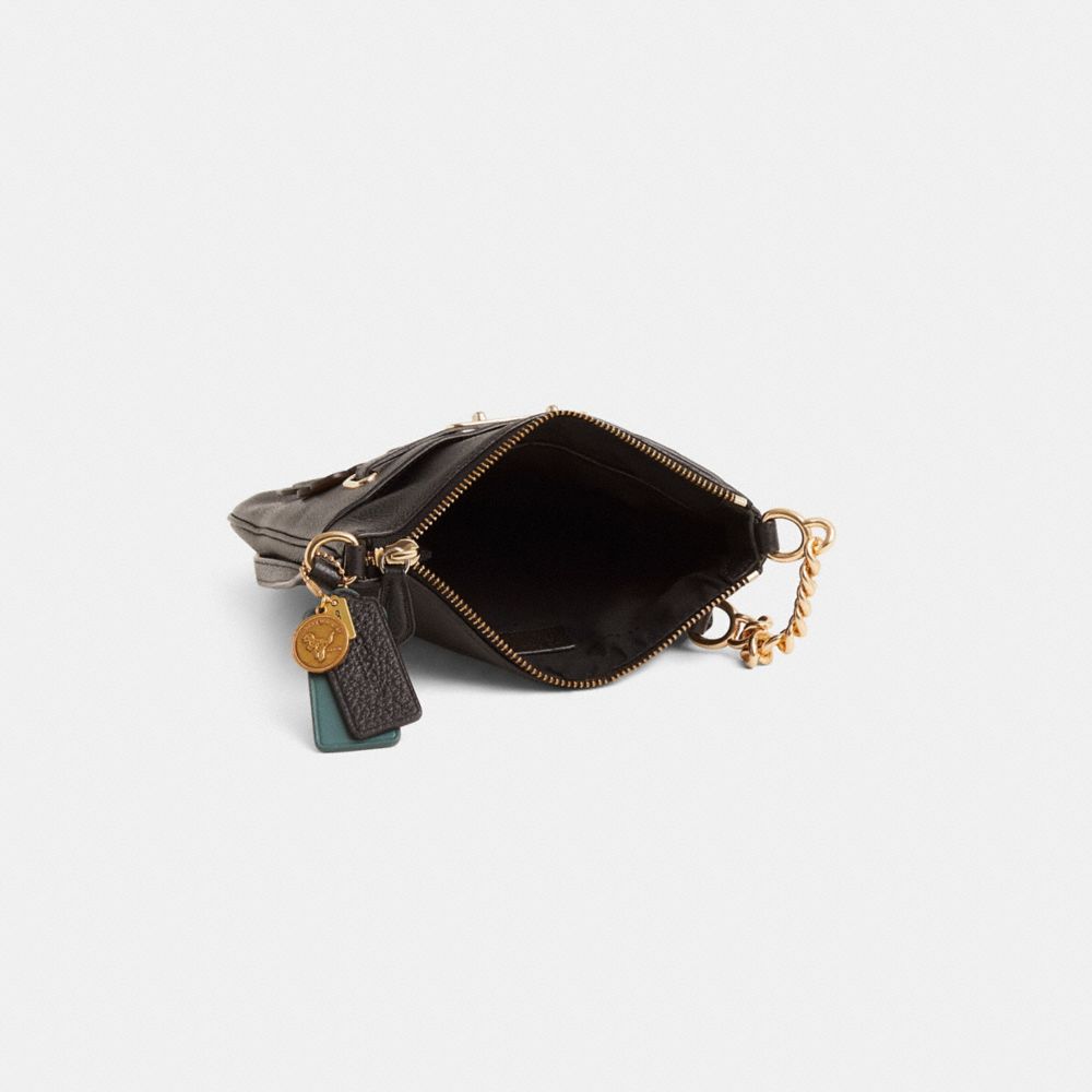 Coach Custom Coach Swagger Swingpack Light Gold/Black