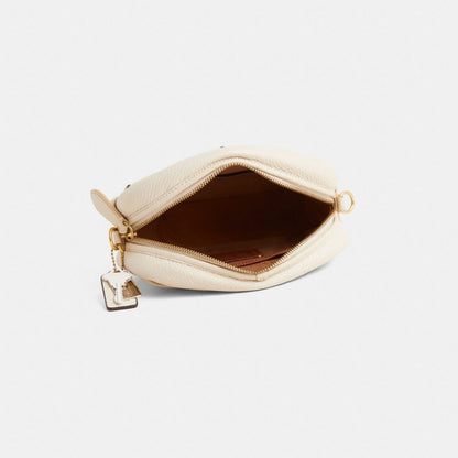 Coach Custom Camera Bag Brass/Chalk