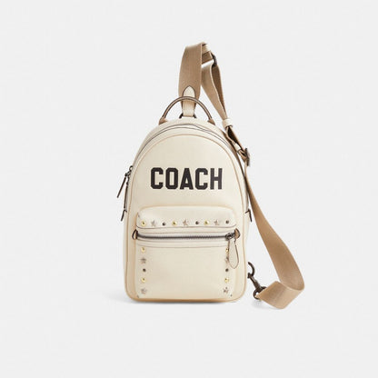 Coach Custom Charter Pack With Coach Graphic Chalk Multi