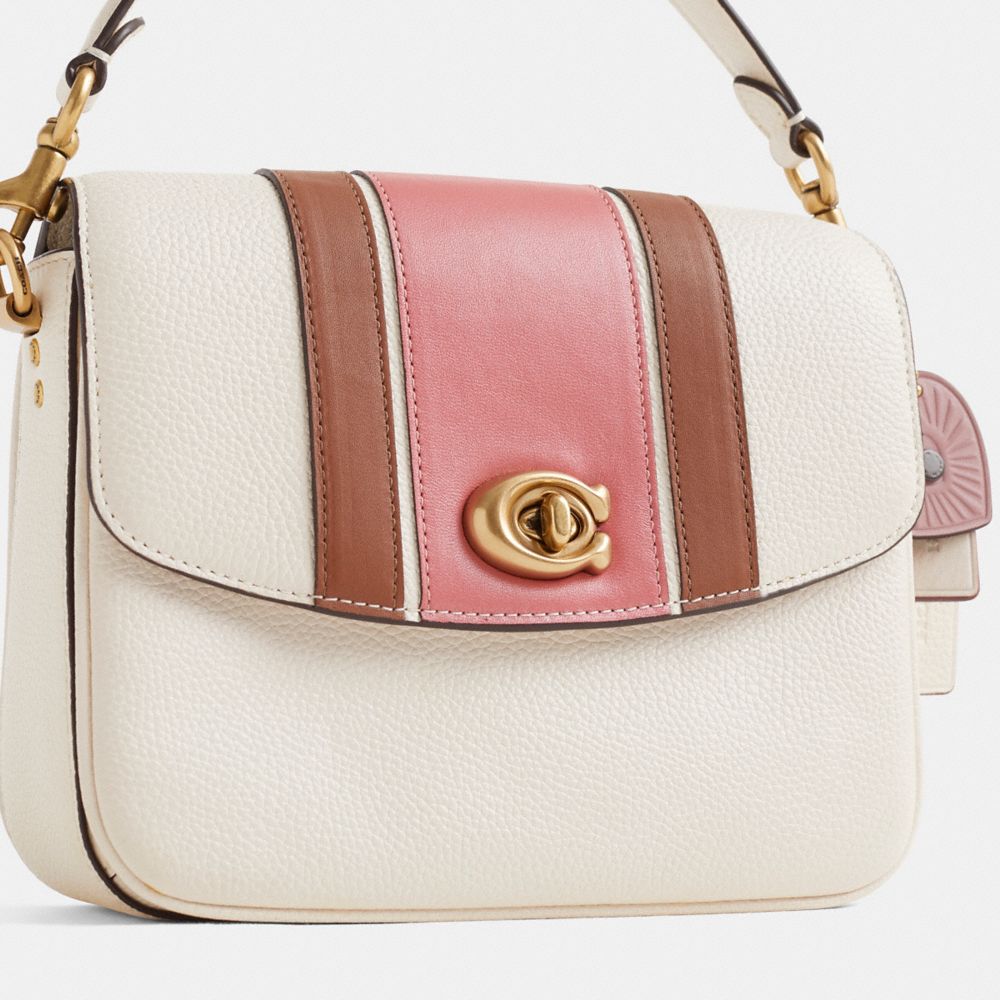 Coach Custom Cassie Crossbody Bag 19 Brass/Chalk