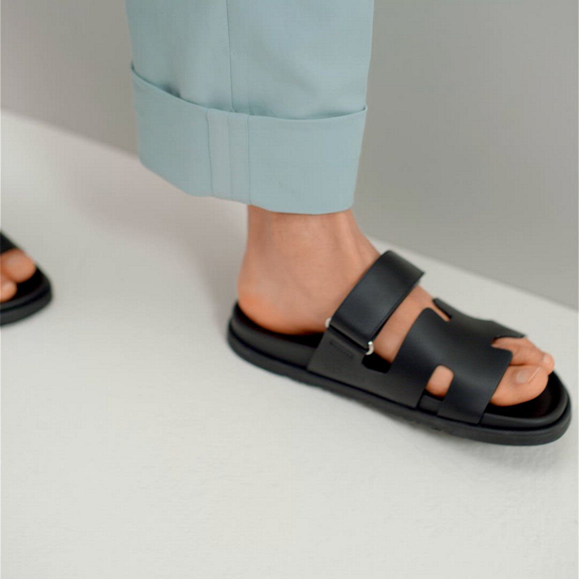  Hermes Chypre Sandal Noir