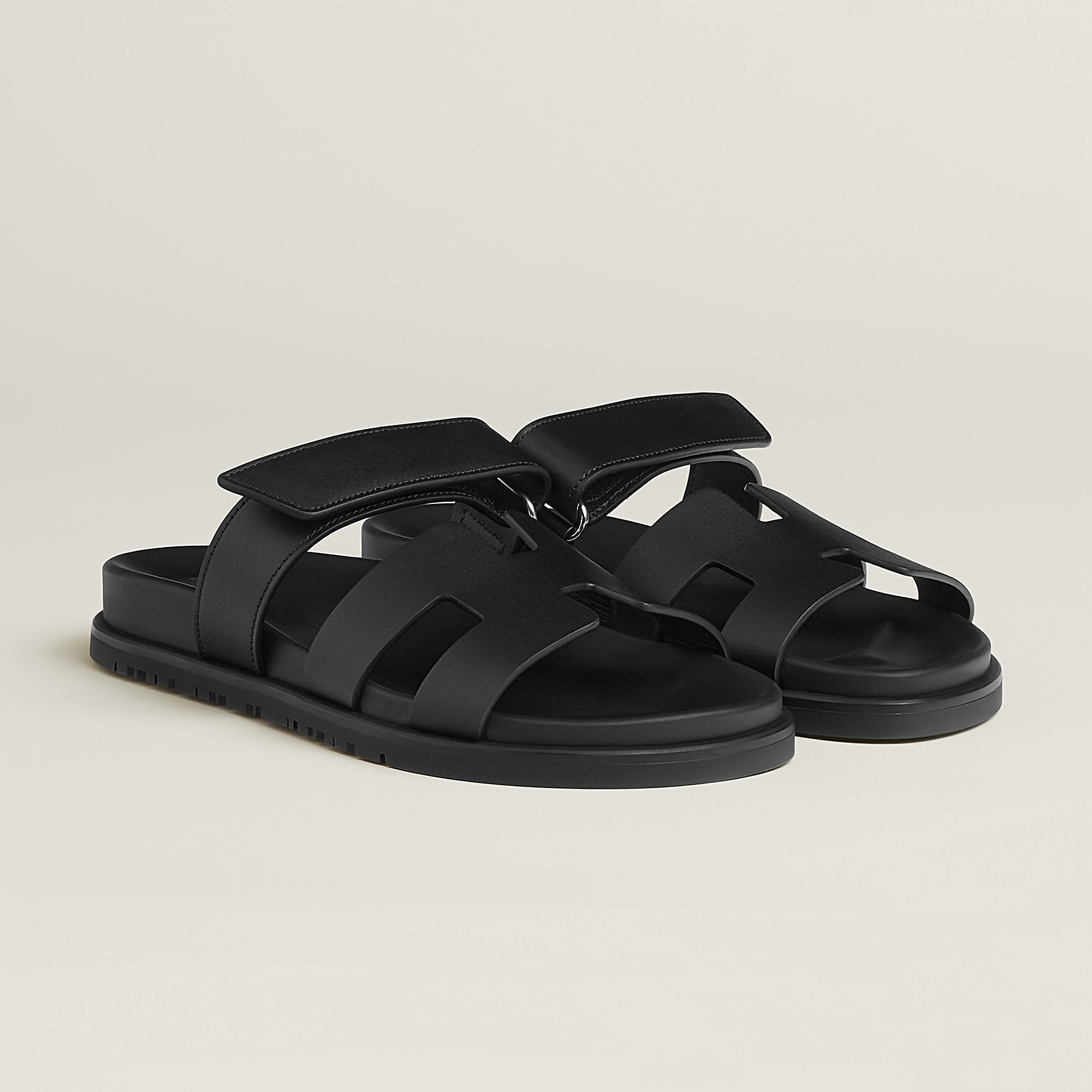  Hermes Chypre Sandal Noir