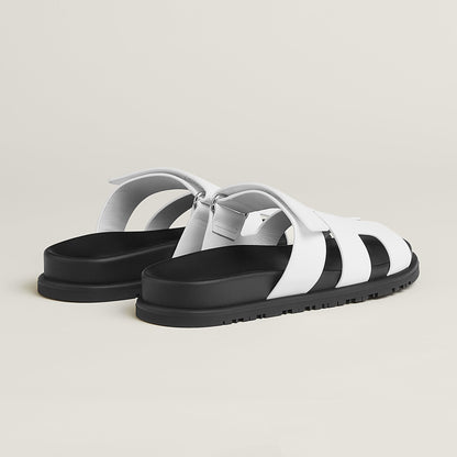  Hermes Chypre Sandal Blanc