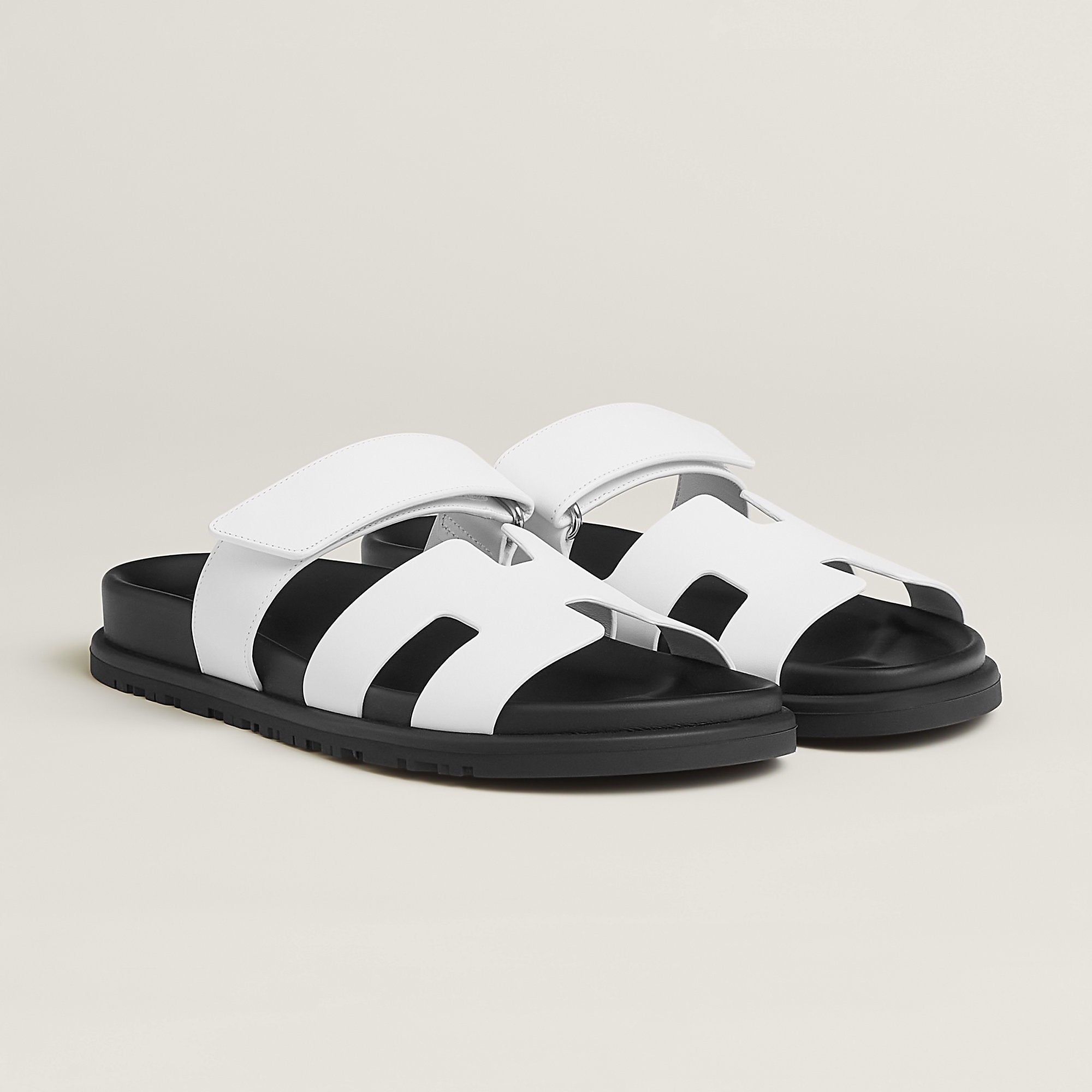  Hermes Chypre Sandal Blanc