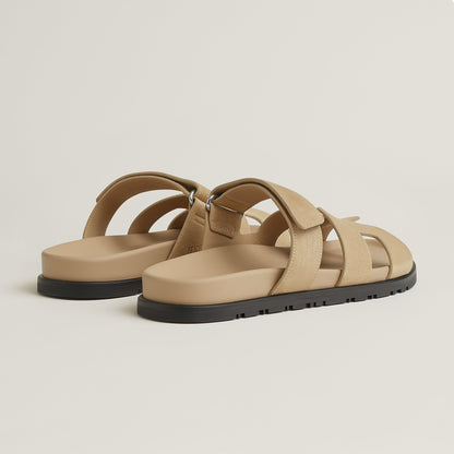  Hermes Chypre Sandal Beige Lin