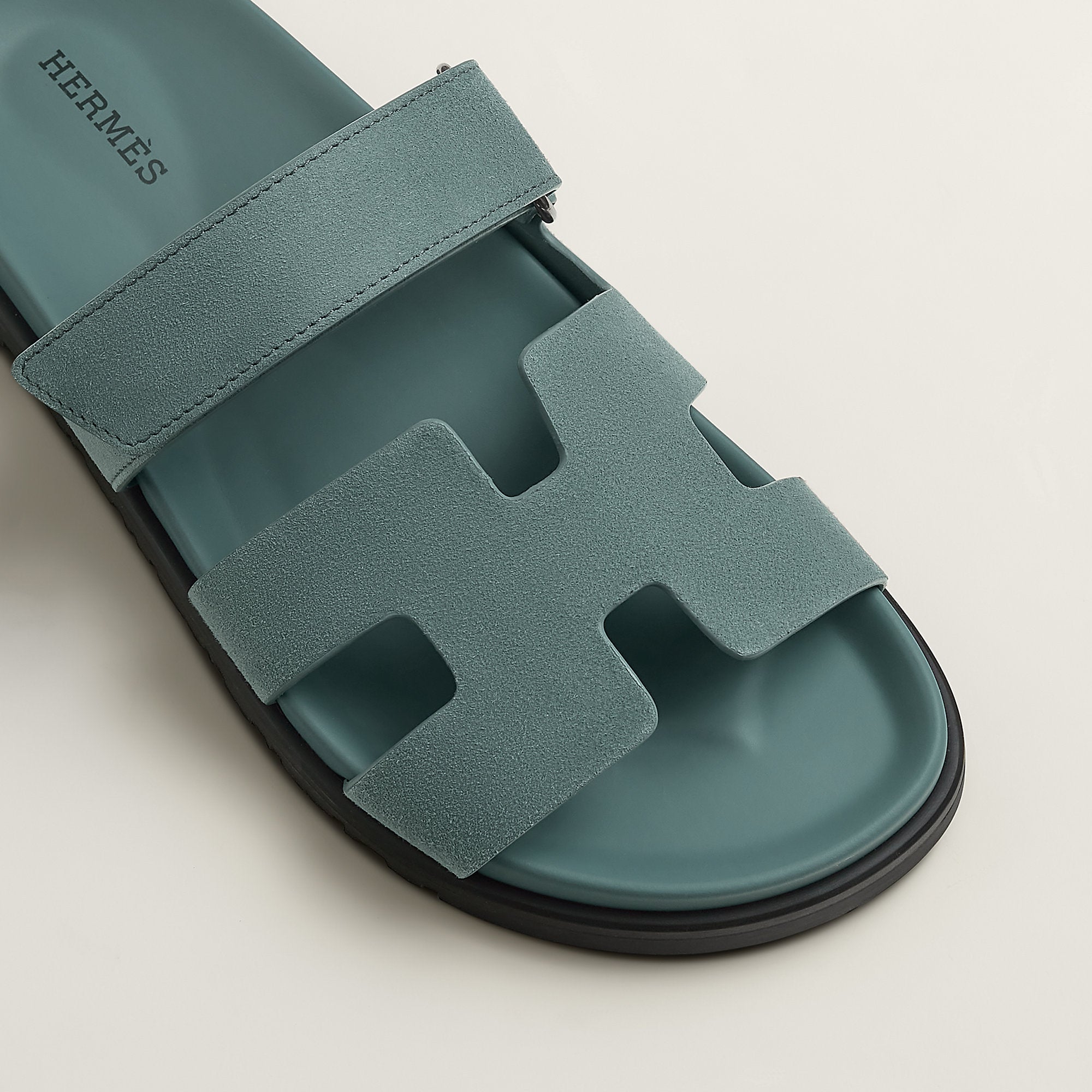  Hermes Chypre Sandal Bleu Tonnerre