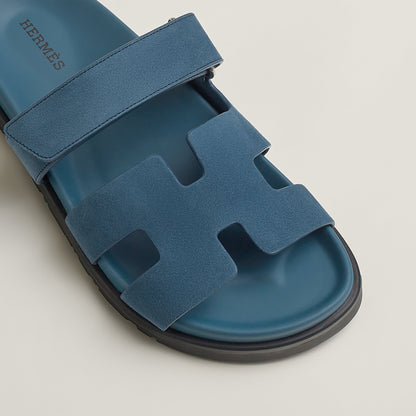  Hermes Chypre Sandal Bleu Turquin