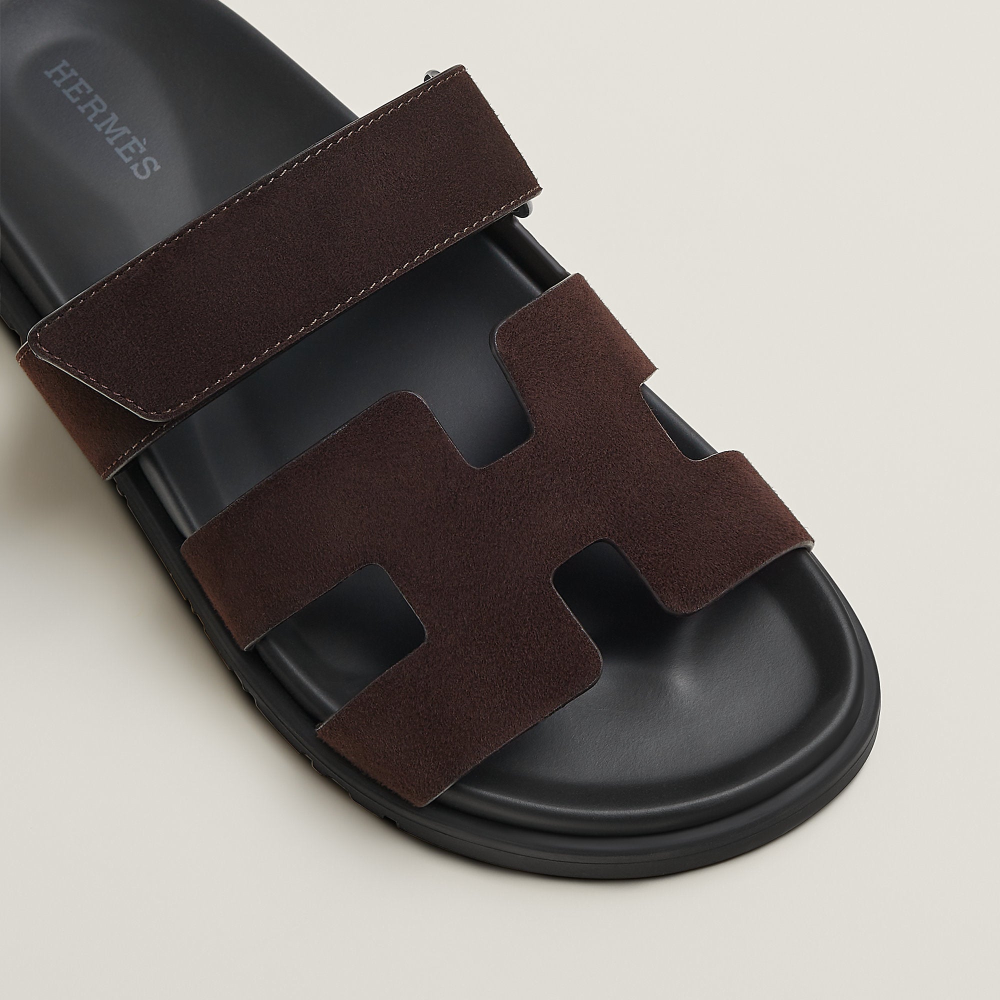  Hermes Chypre Sandal Marron Bne