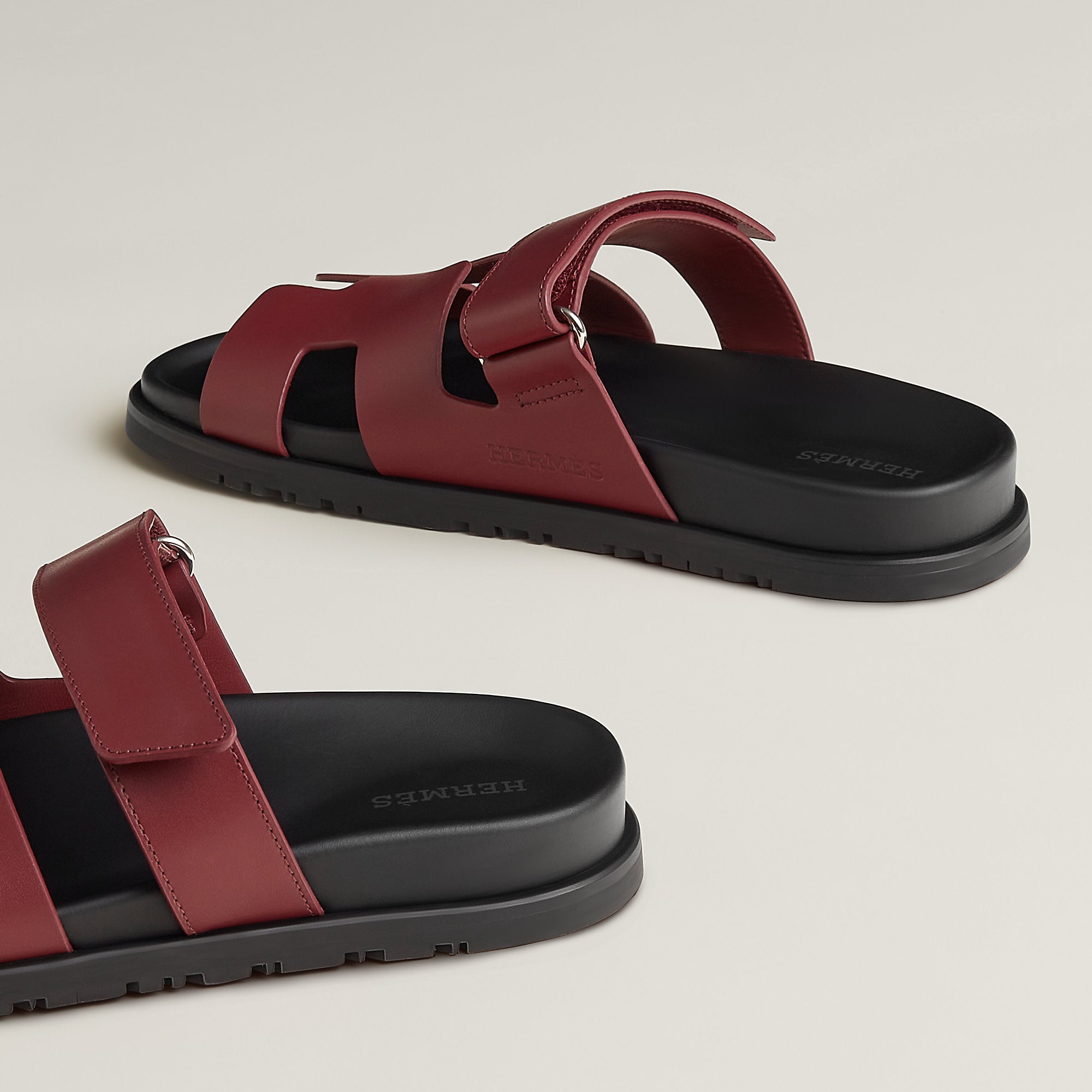  Hermes Chypre Sandal Rouge H