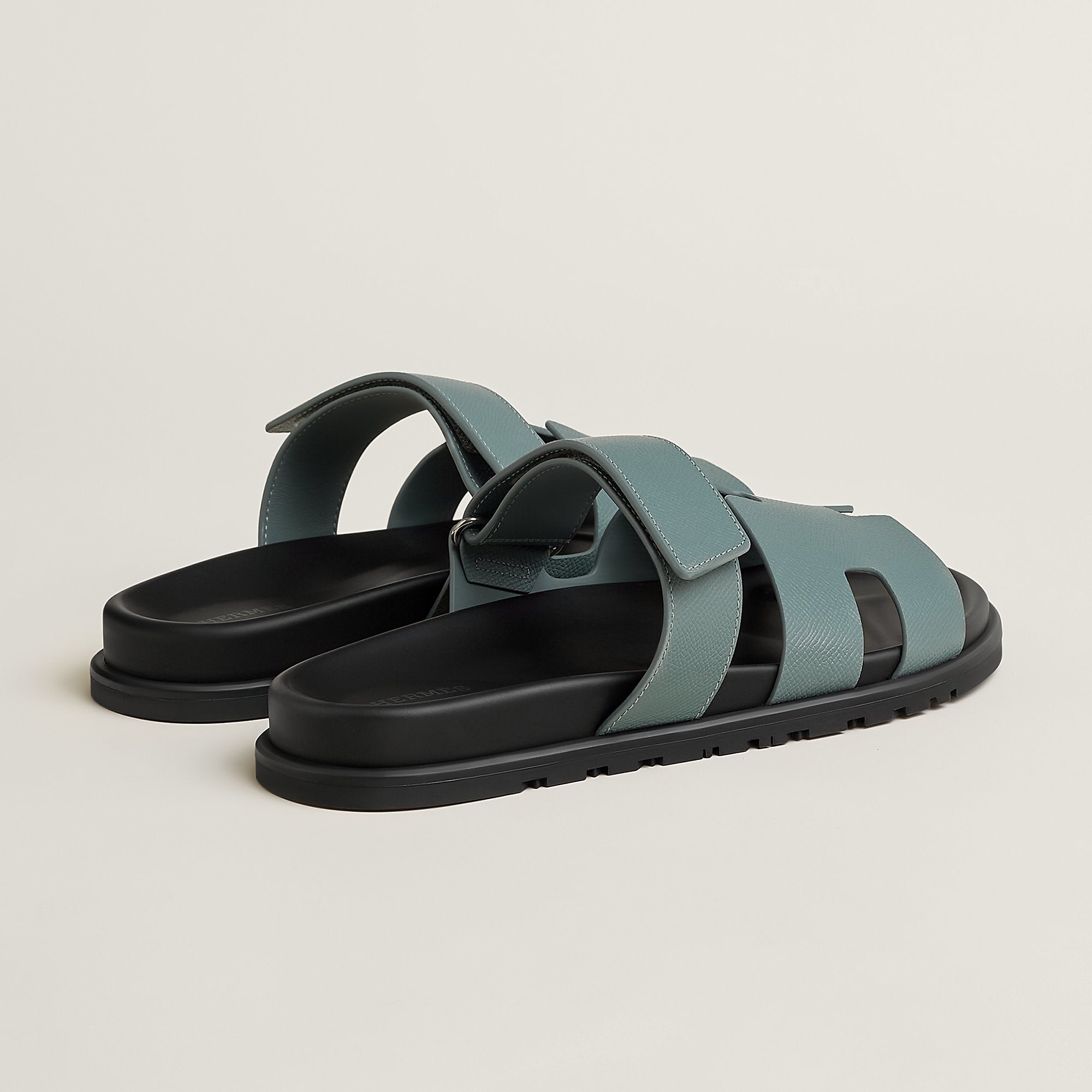  Hermes Chypre Sandal Bleu Tonnerre
