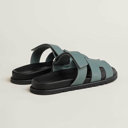  Hermes Chypre Sandal Bleu Tonnerre