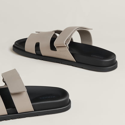  Hermes Chypre Sandal Beige Galet