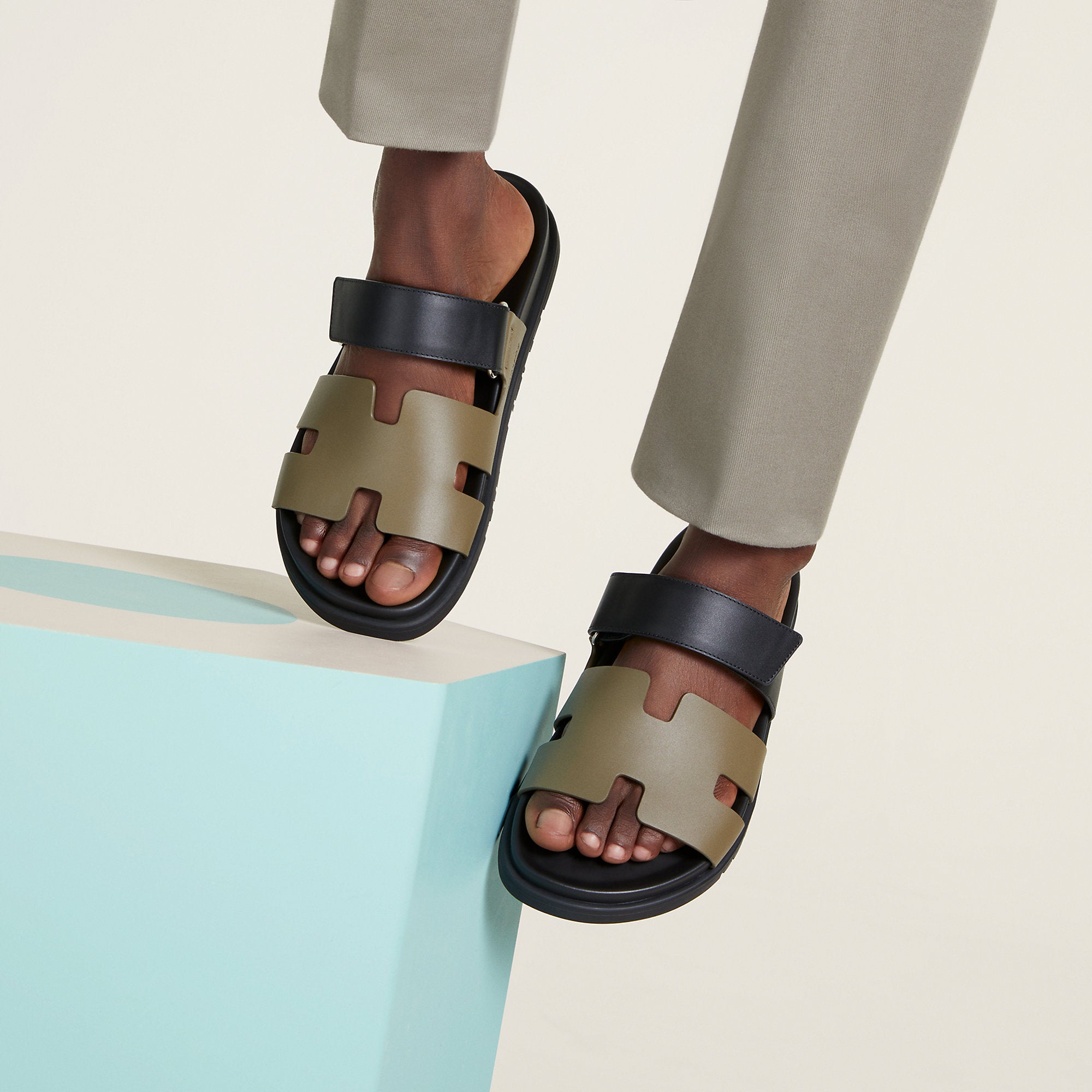  Hermes Chypre Sandal Vert Toundra