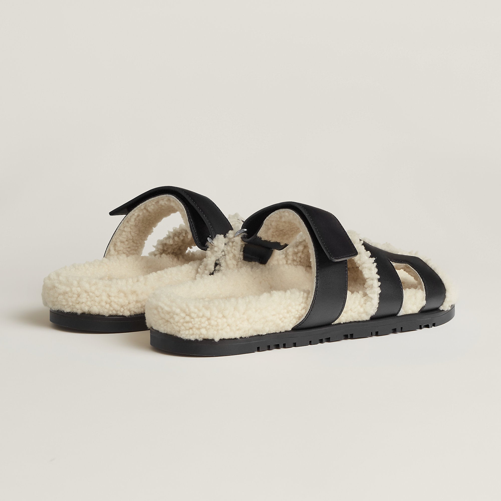  Hermes Chypre Sandal Noir