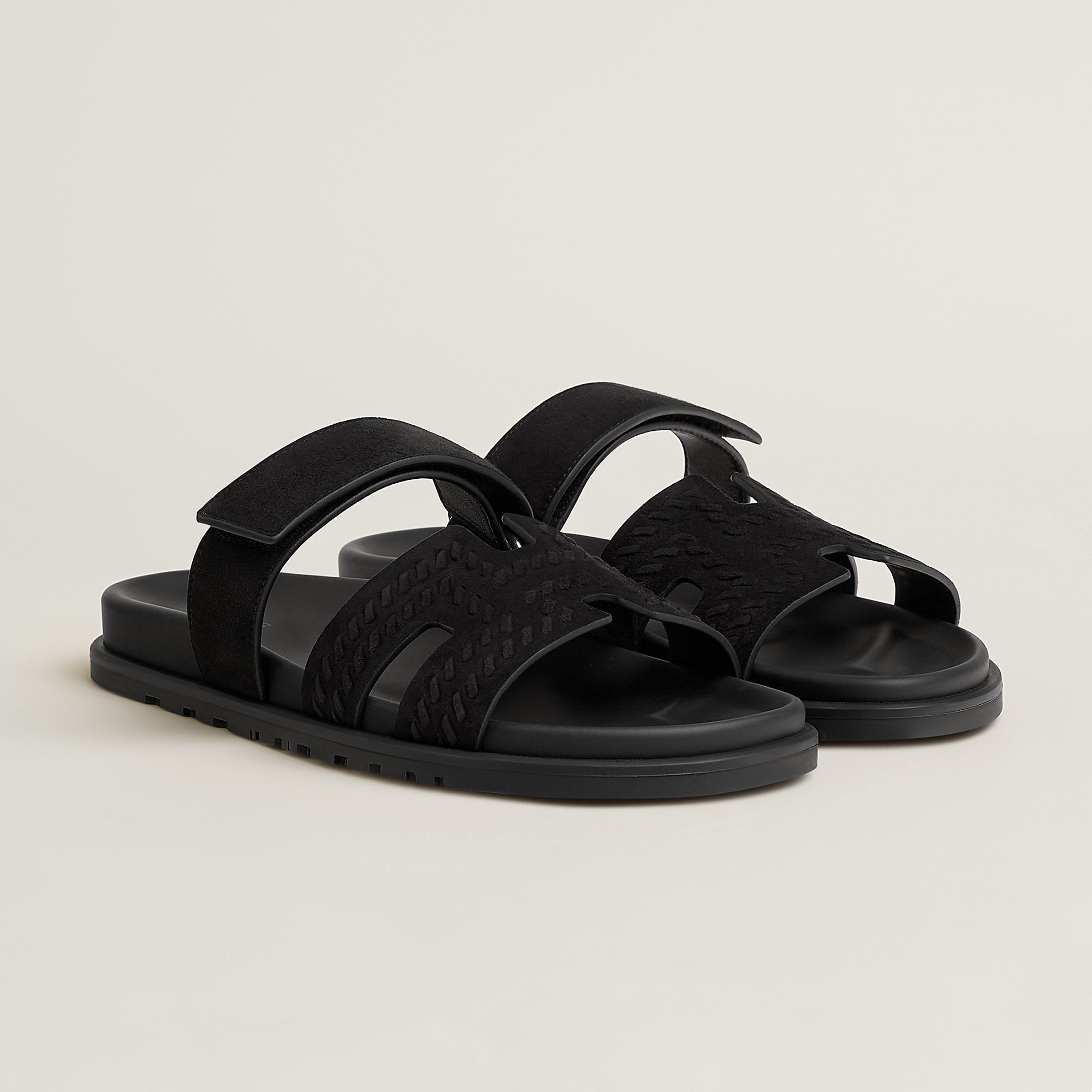  Hermes Chypre Sandal Noir