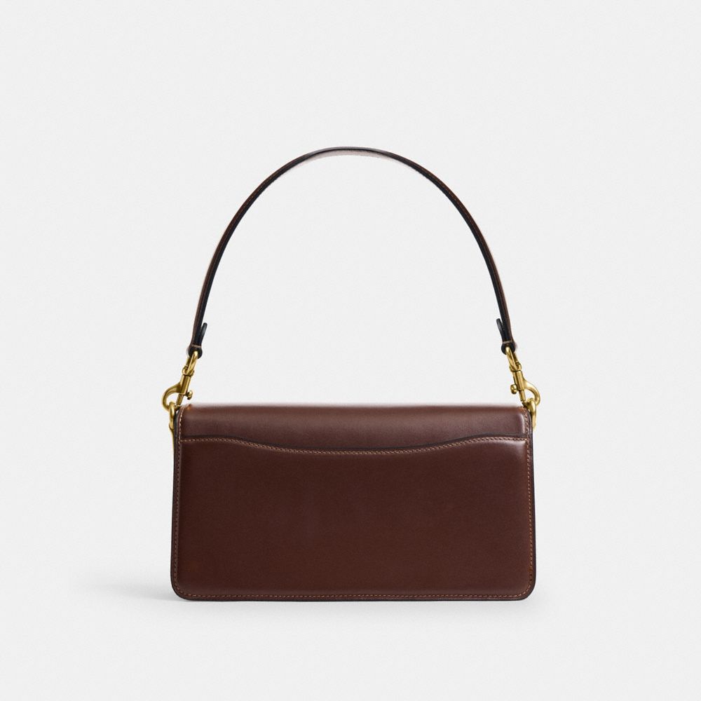 Coach Tabby Shoulder Bag 26 In Signature Canvas Brass Maple