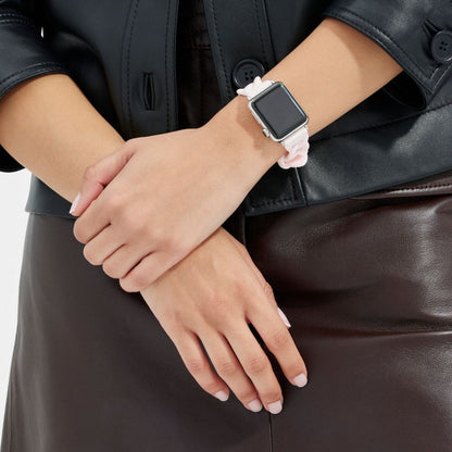 Coach Apple Watch® Strap, 38 Mm And 41 Mm Blush