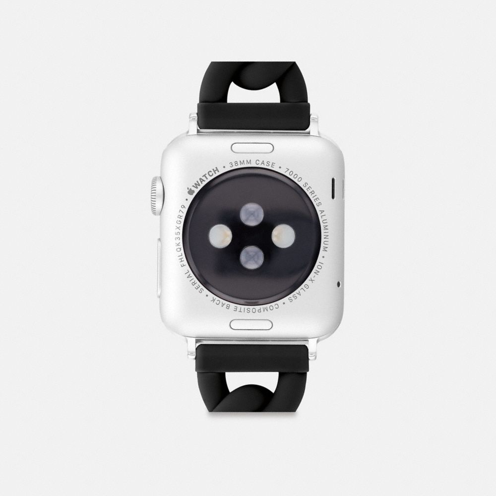 Coach Apple Watch® Strap, 38 Mm And 41 Mm Black