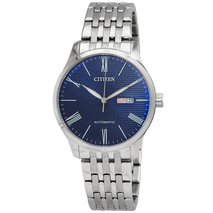 Citizen Automatic Blue Dial Mens Watch