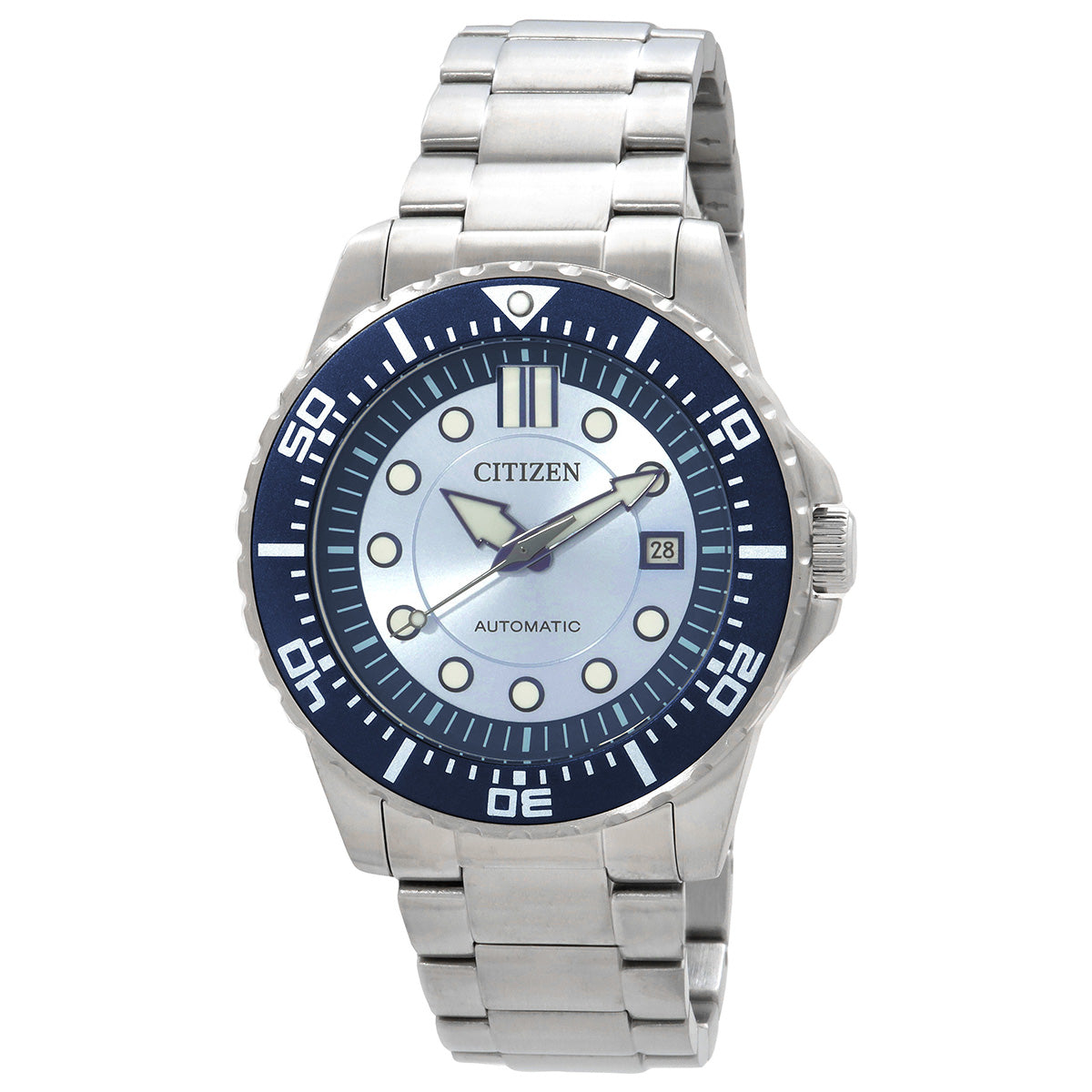 Citizen Automatic Blue Dial Mens Watch