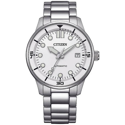 Citizen Automatic White Dial Mens Watch