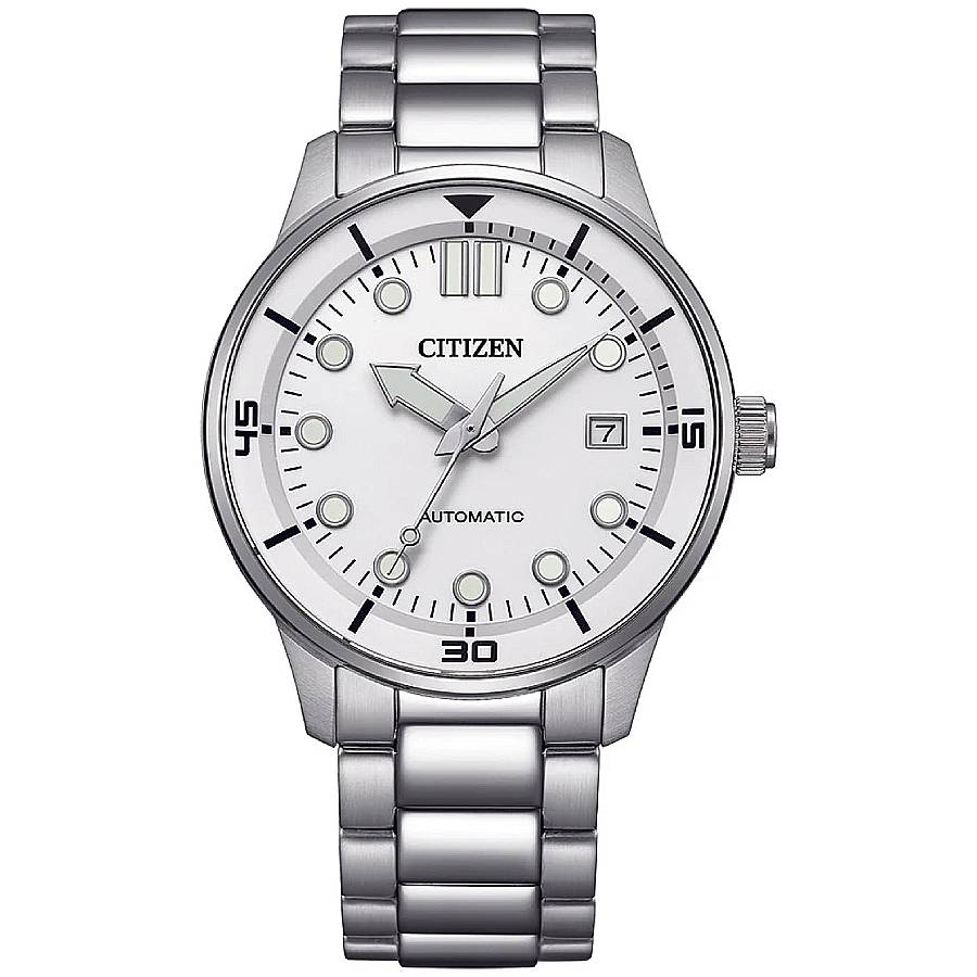 Citizen Automatic White Dial Mens Watch