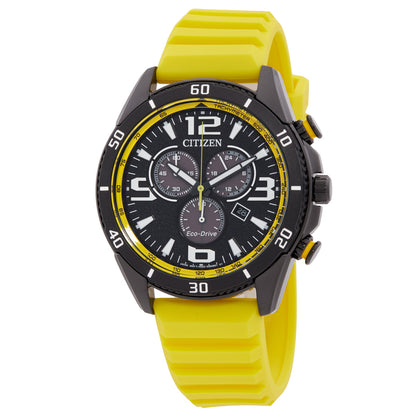 Citizen Brycen Chronograph Black Dial Mens Watch