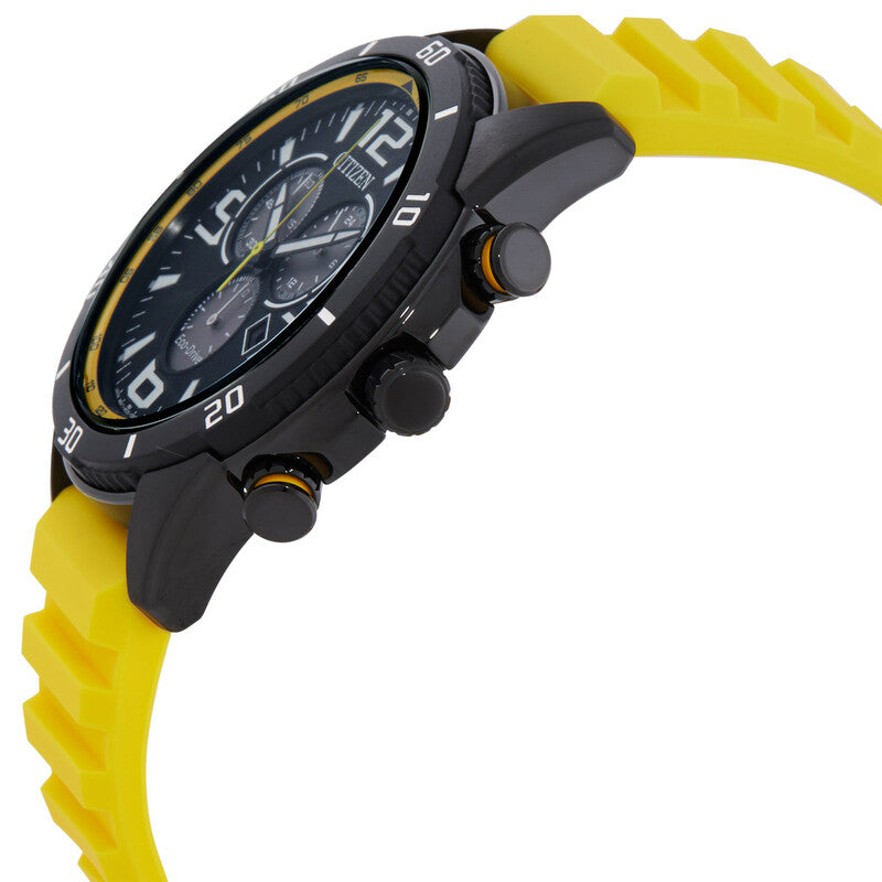 Citizen Brycen Chronograph Black Dial Mens Watch
