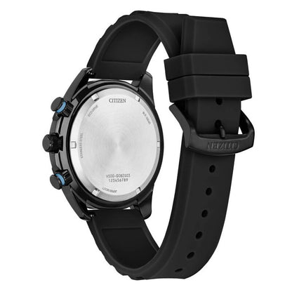 Citizen Brycen Chronograph Black Dial Mens Watch