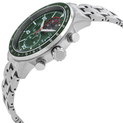 Citizen Brycen Chronograph Eco-Drive Green Dial Mens Watch