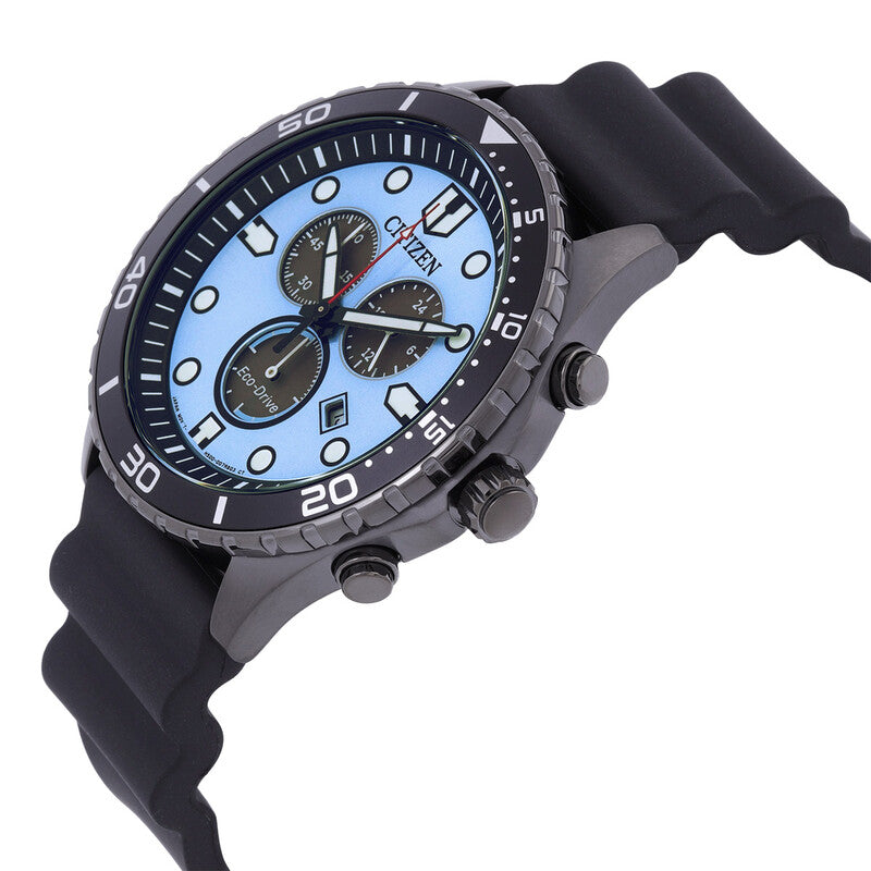 Citizen Chrono Sporty-Aqua Chronograph Blue Dial Mens Watch