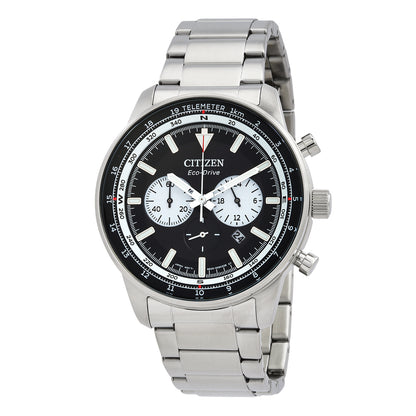Citizen Chronograph Eco-Drive Black Dial Mens Watch