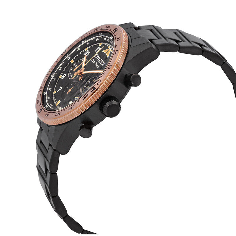 Citizen Chronograph Eco-Drive Black Dial Mens Watch